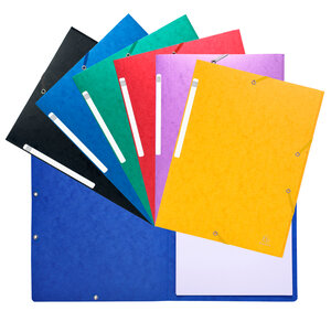 Chem. s/rab.A4 carte lustrée Scotten ass x 20 EXACOMPTA