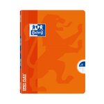 Cahier OPENFLEX agrafé 17x22 cm 140 pages grands carreaux 90g coloris aléatoire OXFORD