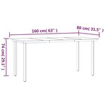 vidaXL Ensemble à manger jardin 4Pièces et coussins Gris Résine tressée
