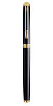 Waterman hemisphere stylo roller  noir brillant  recharge noire pointe fine  coffret cadeau