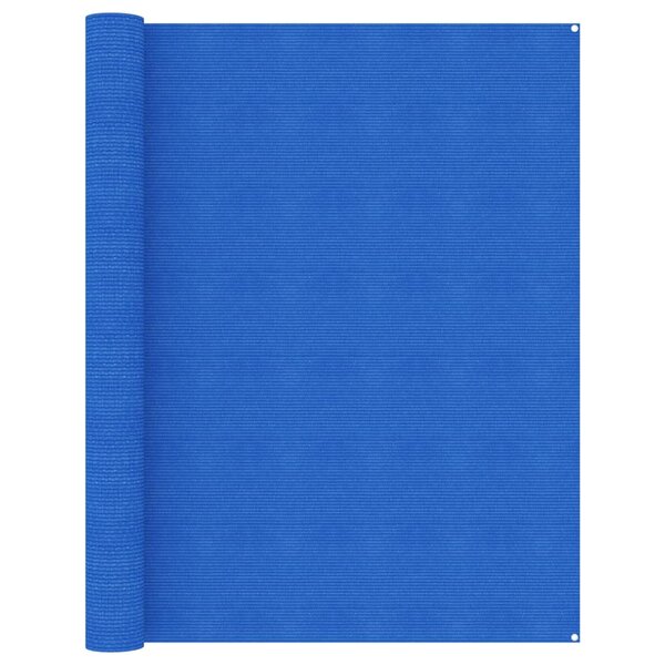 vidaXL Tapis de tente 250x500 cm Bleu