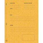 Paquet De 25 Dossiers De Plaidoirie Pour/contre Carte Lustrée 25x32cm - Couleurs Assorties - X 5 - Exacompta