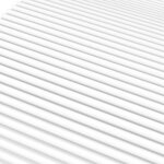 vidaXL Matelas en mousse blanc 180x220 cm dureté H2 H3