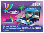 Timbre Nouvelle Calédonie - Station N