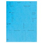 Paquet De 25 Dossiers De Procédure Carte Lustrée 25x32cm - Turquoise - X 5 - Exacompta