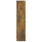 vidaXL Bibliothèque Chêne fumé 60x24x109 cm Bois d'ingénierie