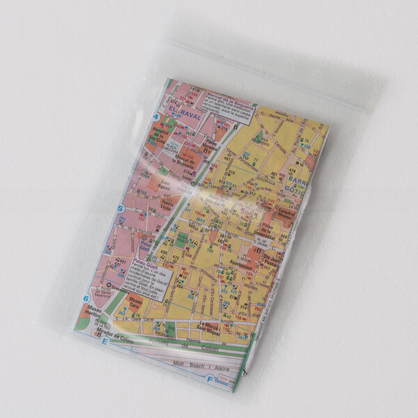 Lot de 500 sachets plastiques à fermeture zip 120x170mm très résistants 90µ