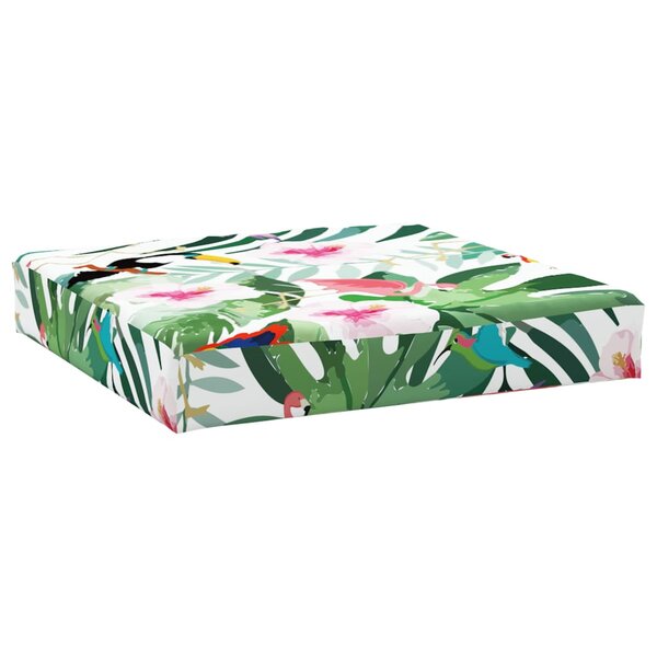 vidaXL Coussin de palette multicolore 60x60x8 cm tissu oxford