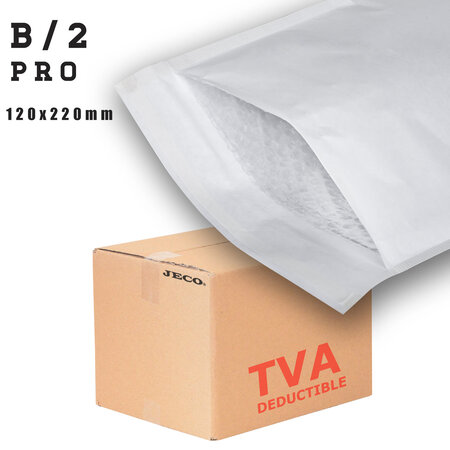 Lot de 1000 enveloppes bulle b/2 120×220