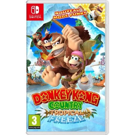 Donkey Kong Country : Tropical Freeze Jeu switch