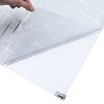 vidaXL Films pour fenêtre 4 Pièces dépoli motif d'étoiles PVC