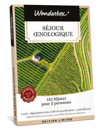 Coffret cadeau - WONDERBOX - Séjour oenologique