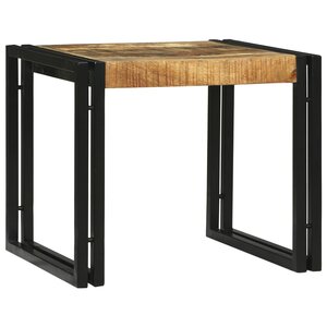 vidaXL Ensemble de 2 Tables Basses en Bois Massif de Manguier