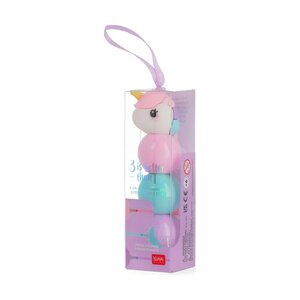 Legami MUMA0001 - Surligneur 3 en 1 Unicorn - 3 is Better Than 1