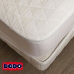 Protège matelas Aalborg - Matelassé et imperméable - 160 x 200 cm