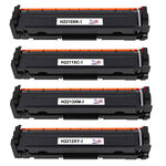 T3AZUR - 4x Toners compatibles avec HP Color LaserJet Pro MFP M282nw M283cdw M283fdn M283fdw avec puce
