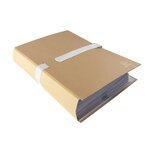 Chemise Dos Extensible Papier Kraft - Brun - X 10 - Exacompta
