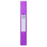 Classeur Rigide 2 Anneaux 30mm Teksto - A4 - Violet - X 10 - Exacompta