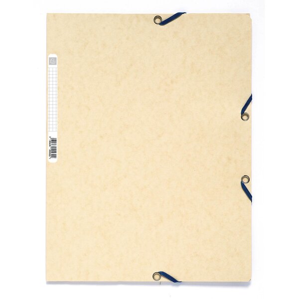 Chemise 3 Rabats À Élastiques Carte Lustrée 400g/m2 ® - A4 - Couleurs Assorties Pastels - X 50 - Exacompta