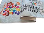 Tapis enfant Table de multiplication 100 x 160 cm - Vert