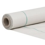 vidaXL Membrane anti-mauvaises herbes blanc 0 5x10 m PP