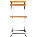 vidaXL Mobilier à dîner d'extérieur pliable 7 Pièces Bois d'acacia solide