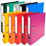 Classeur À Levier Pvc A4 Dos De 50mm. - Couleurs Assorties - X 10 - Exacompta