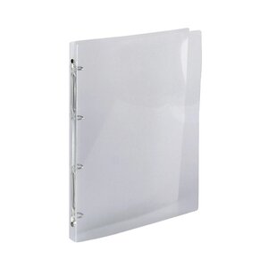 Classeur 4 Anneaux 15 Mm Polypropylène Crystal - A4 - Cristal - X 20 - Exacompta