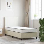 vidaXL Matelas à ressorts bonnell moyen 90x200 cm