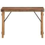 Table Console vidaXL 110x35x76 cm en Bois Massif Récupéré