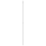 vidaXL Tête de lit métal blanc 75 cm