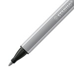 Stylo-feutre pointMax  pointe 0 8mm - Gris clair x 10 STABILO