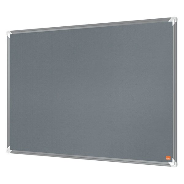 Nobo tableau d'affichage en feutre premium plus 90x60 cm gris