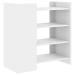 vidaXL Buffet blanc 73 5x35x75 cm bois d’ingénierie