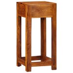 Support de téléphone vidaXL 35x35x75 cm en bois d'acacia massif