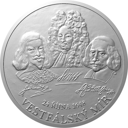 Pièce de monnaie en Argent g 311 (10 oz) Millésime 2023 PEACE OF WESTPHALIA