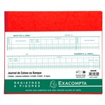 Registre comptable piqûre caisse / banque exacompta 6800