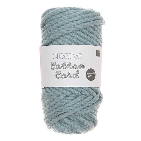 Pelote de corde en coton 25 m - Bleu pastel