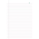 Orderbook Ligné 21x13 5cm 50 Feuillets Double Autocopiant - Blanc - X 10 - Exacompta