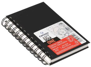 Carnet esquisse ARTBOOK ONE A4 80 feuilles 100g Noir CANSON