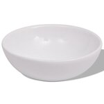 vidaXL Meuble de salle de bain 4 Pièces avec lavabo et robinet Beige