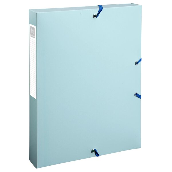 Boîte De Classement Polypropylène Recyclé Beeblue Dos 40mm - A4 - Couleurs Assorties - X 8 - Exacompta