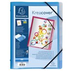 Trieur personnalisable KREACOVER, 8 compartiments polypropylène Coloris Aléatoire EXACOMPTA