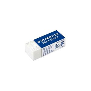 Gomme plastique Mars plastic Mini Blanc x 30 STAEDTLER