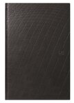 Agenda Couverture Rigide 'TEXTURA' Semainier 16 x 24 cm Noir OXFORD