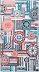 Tapis de salon PORTO 200 x 290 cm - Multicolore