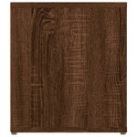 vidaXL Meubles TV 2 Pièces Chêne marron 80x31 5x36 cm Bois d'ingénierie