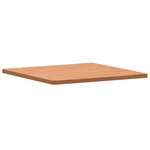 vidaXL Dessus de table 70x70x2 5 cm carré bois massif de hêtre