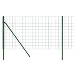 vidaXL Clôture en treillis métallique vert 0 8x10 m acier galvanisé