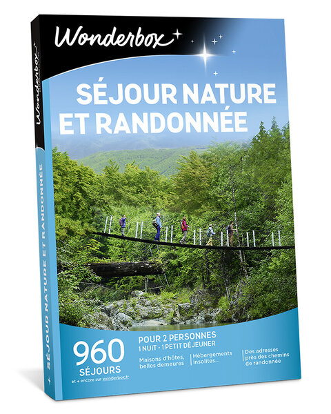 Coffret cadeau - WONDERBOX - Séjour nature et randonnée